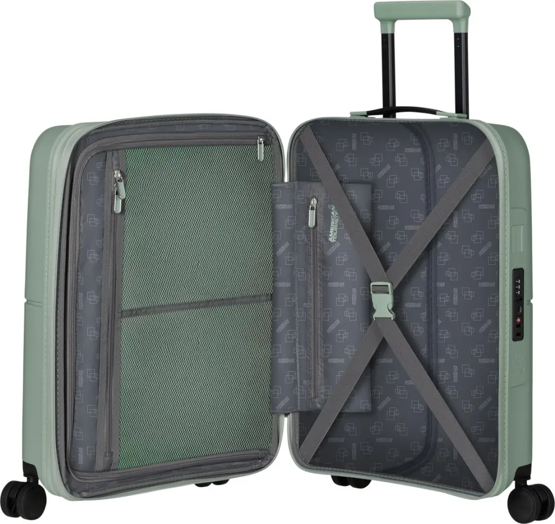 American Tourister DashPop Spinner 55cm Handbagage - 47L - Iceberg Green - afbeelding 4 van 6