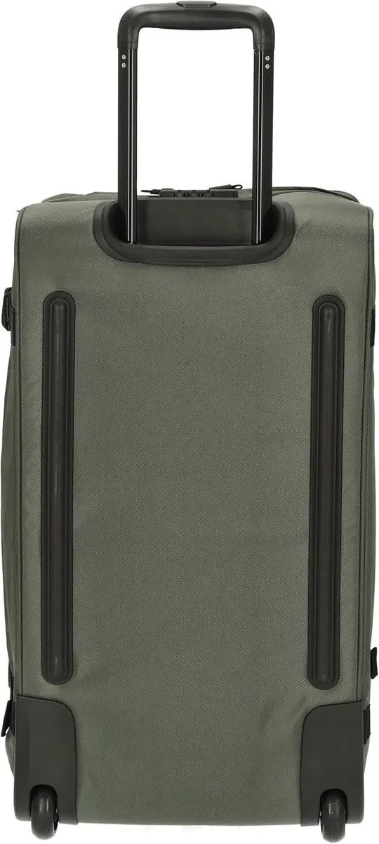 American Tourister Urban Track Duffle 84L - 2 Wielen - 3 Vakken - Dark Khaki - afbeelding 6 van 6