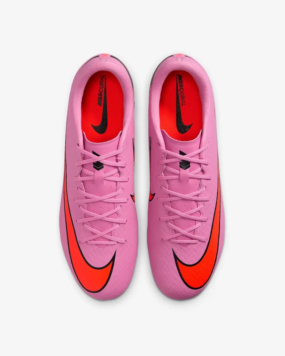 Nike Zoom Vapor 16 Academy FG/MG Voetbalschoenen - 44.5 - Roze/Rood/Lichtblauw/Zwart