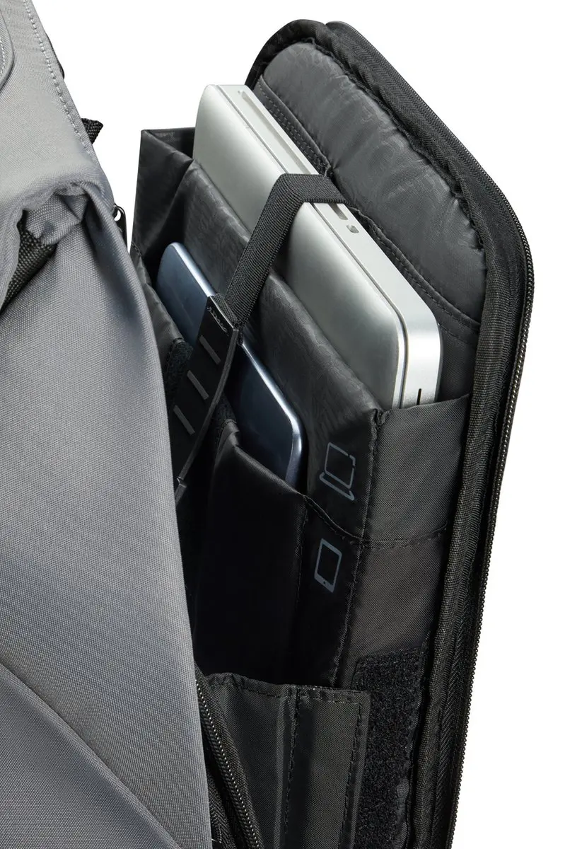 Samsonite Securipak 2.0 Laptoprugzak 15.6 inch - 16L - 2 Vakken - Grijs - afbeelding 5 van 6