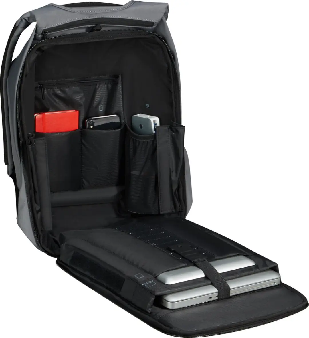 Samsonite Securipak 2.0 Laptoprugzak 15.6 inch - 16L - 2 Vakken - Grijs - afbeelding 4 van 6