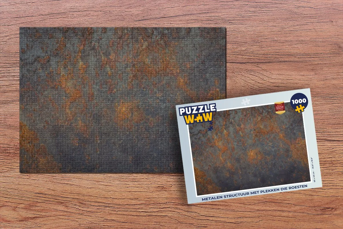PuzzleWow Legpuzzel 1000 Stuks - Multicolor