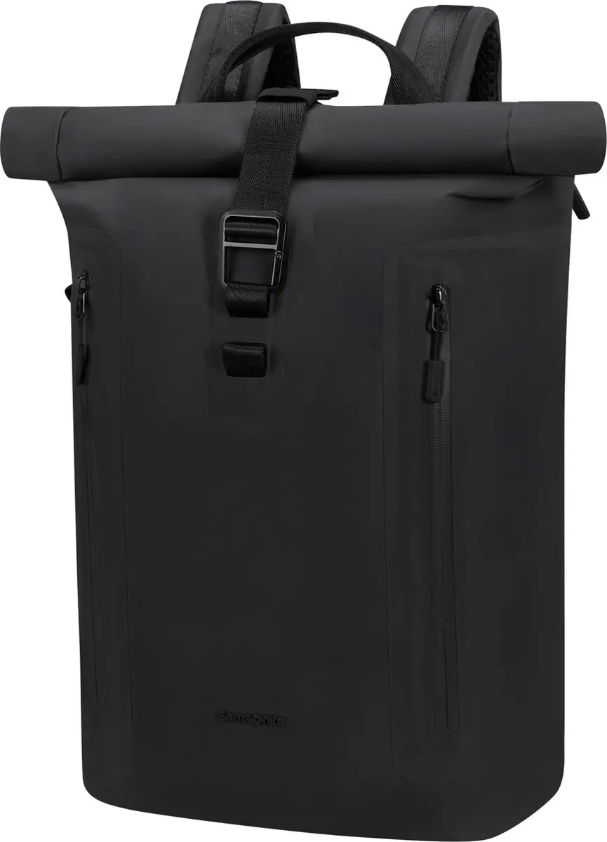 Samsonite Coatify Biz Rolltop Rugzak 15.6" - 22.5L - Zwart - afbeelding 5 van 6