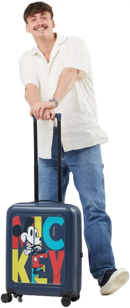 American Tourister Dashpop Disney Spinner 55cm Trolley - 41L - Blauwgrijs - afbeelding 5 van 6