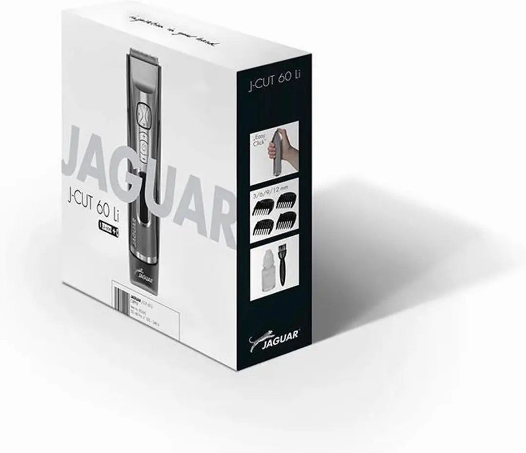 Jaguar J-CUT 60 Li Tondeuse - Gezicht/hoofd - Zilver