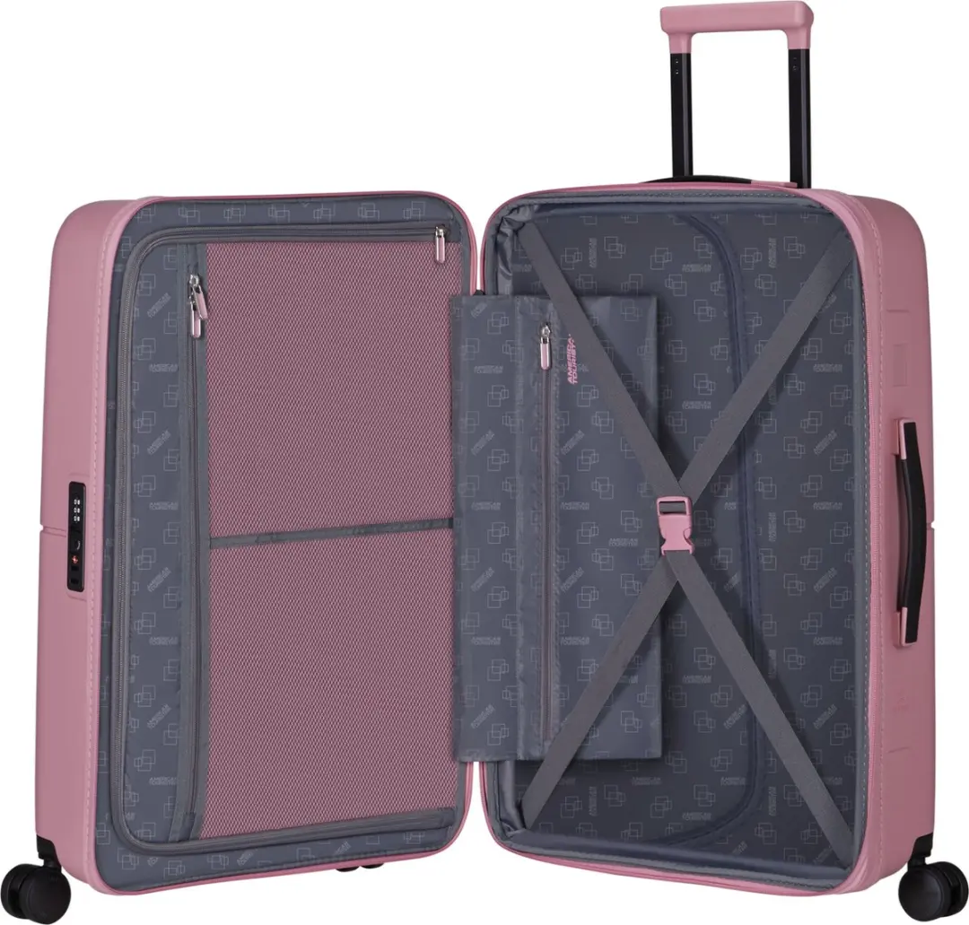 American Tourister DashPop Spinner 67cm Koffer - 84L - Lilas Pink - afbeelding 4 van 6