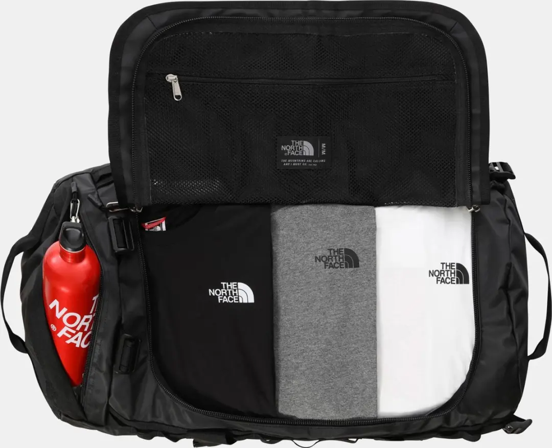 The North Face Base Camp Duffel M 71L - Weekendtas - Zwart - afbeelding 4 van 6