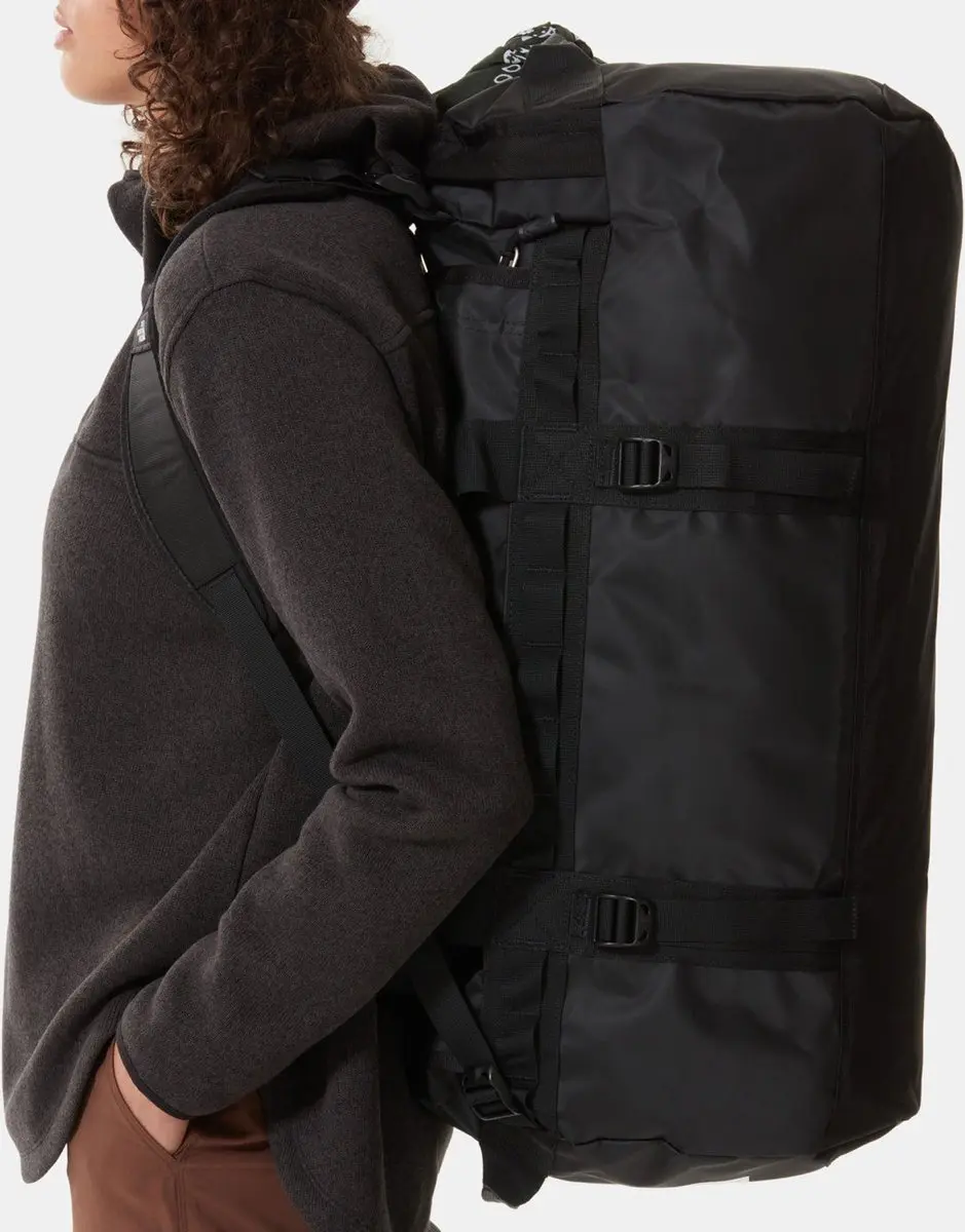 The North Face Base Camp Duffel M 71L - Weekendtas - Zwart - afbeelding 3 van 6