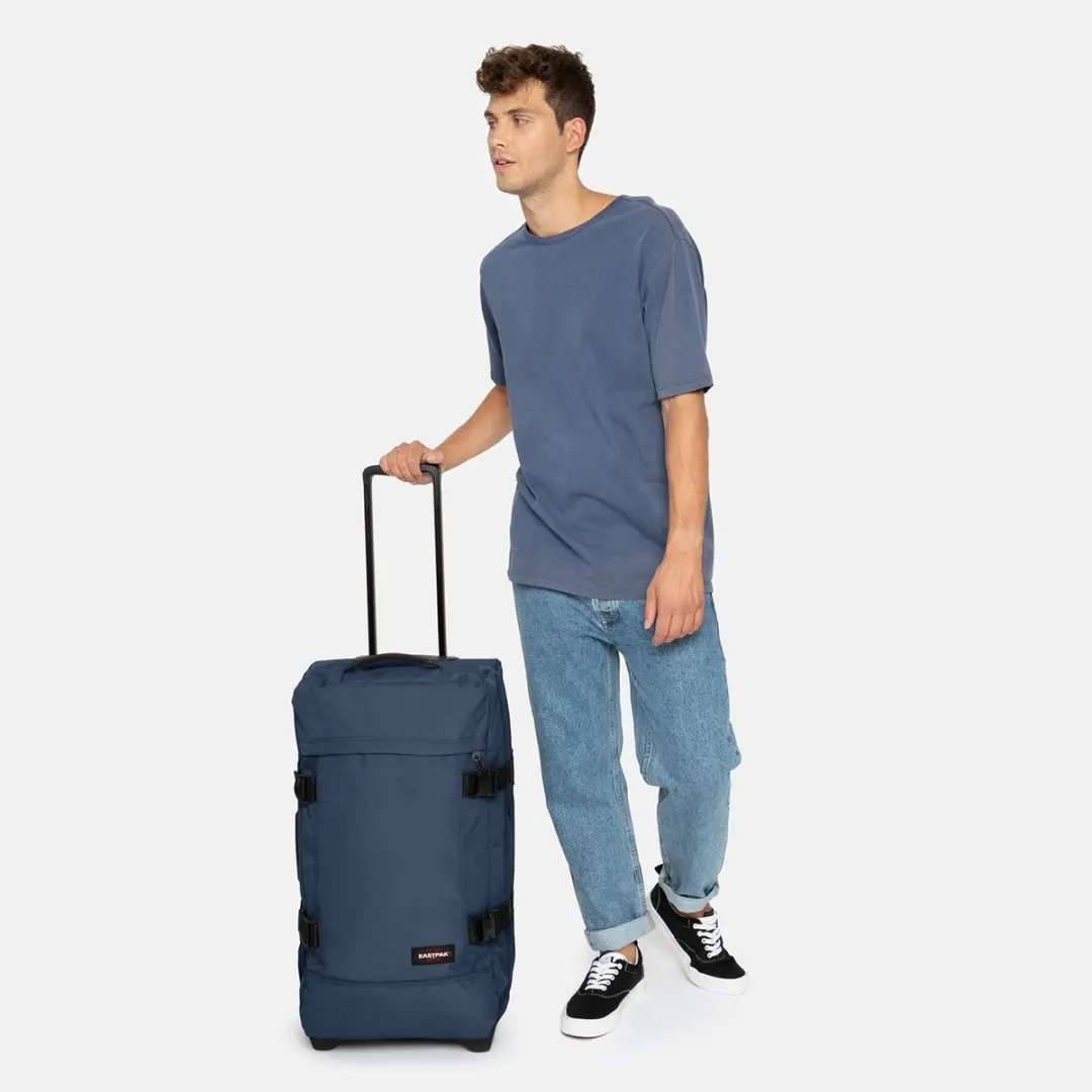 Eastpak TRANVERZ M Reiskoffer 78L - EK00062L77H - Zwart - afbeelding 6 van 6