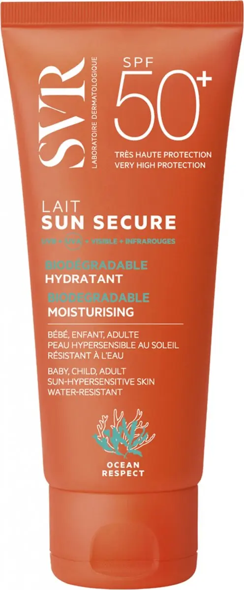 SVR Melk Sun Secure Biodégradable Hydratant 100ml