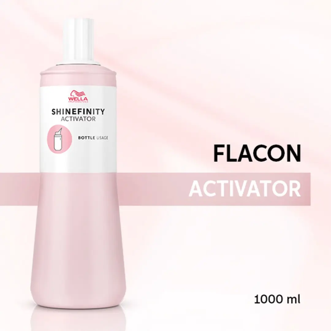 Wella Shinefinity Bottle Usage Activator