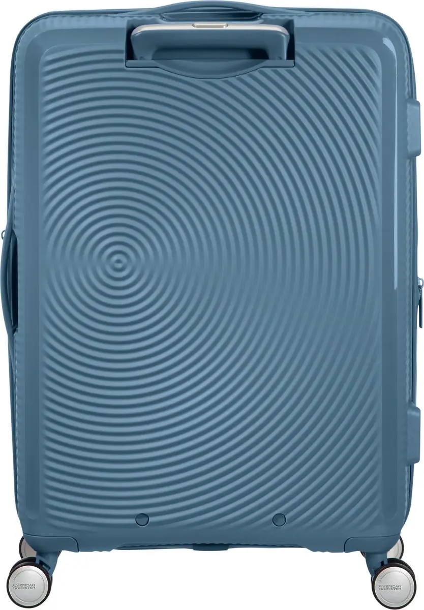 American Tourister Soundbox Spinner 67/24 Koffer 81L - Stone Blue - afbeelding 3 van 6