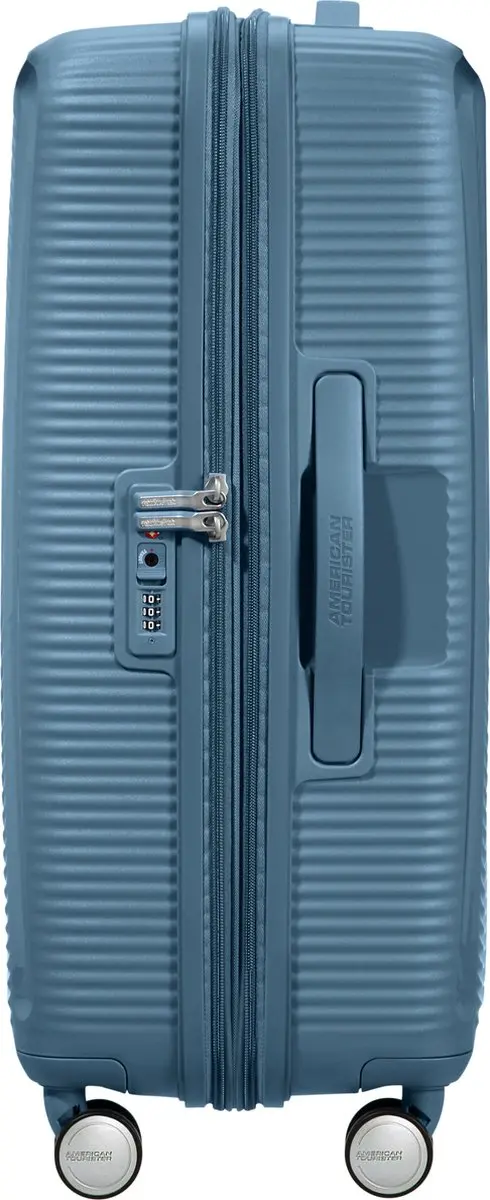 American Tourister Soundbox Spinner 67/24 Koffer 81L - Stone Blue - afbeelding 6 van 6