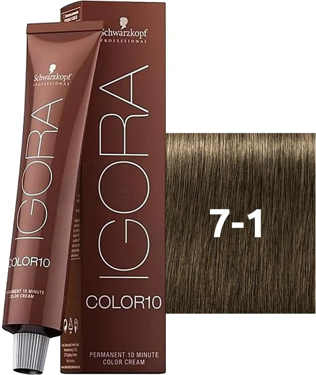 Schwarzkopf Igora Royal Color 10 7-1 Developer 60ml - 60 Stuks