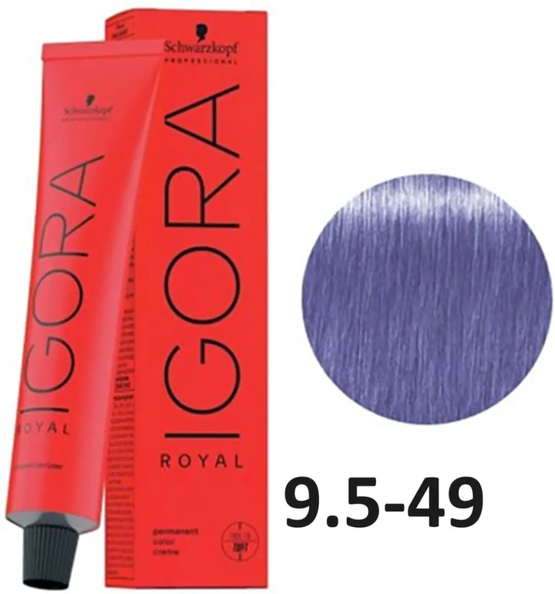 Schwarzkopf Igora Royal 9.5-49 Kleurspoeling 60ml