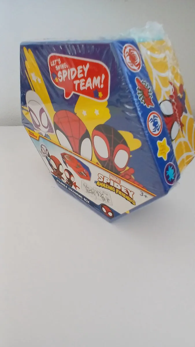 Marvel Spiderman Opvouwbare Kleurdoos - 38 Stuks