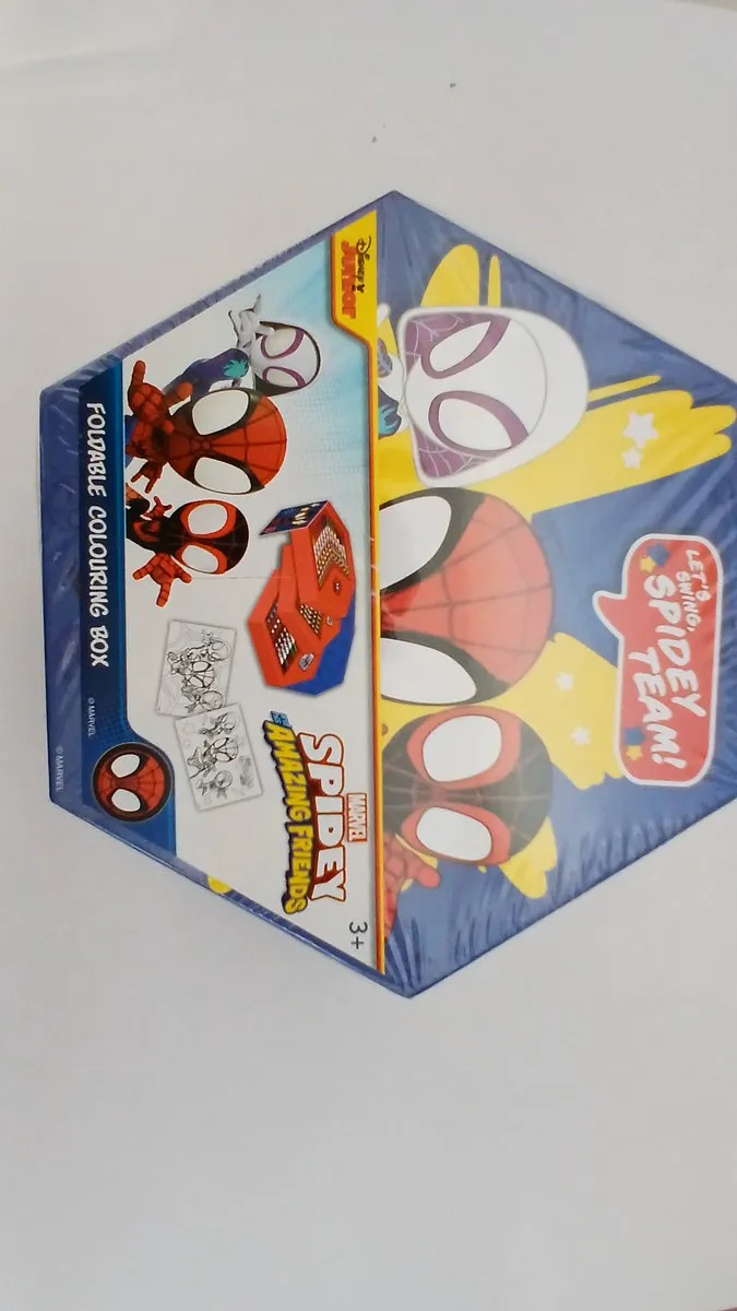Marvel Spiderman Opvouwbare Kleurdoos