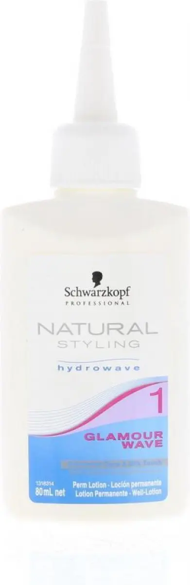 Schwarzkopf Natural Styling Glamour Wave Hydrowave 1 Permanentvloeistof 80ml