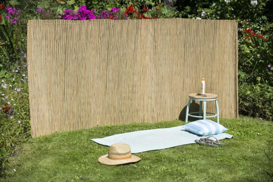 Nature Tuinscherm van Zegge 1x3m - afbeelding 2 van 5