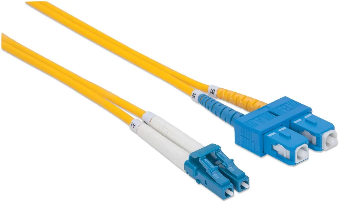 Intellinet Glasvezelkabel 5m LC/SC Singlemode Geel - afbeelding 3 van 6