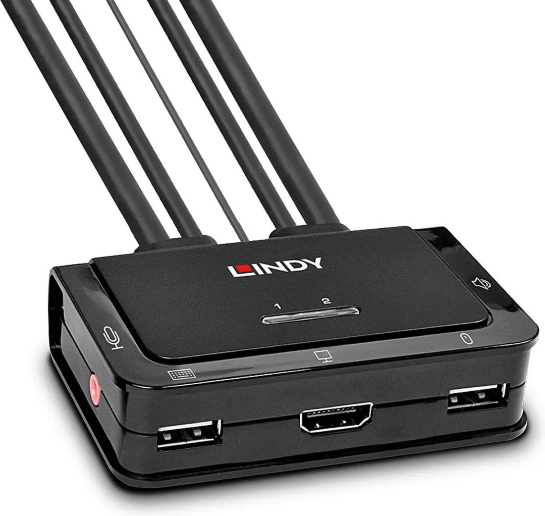 Lindy 42345 KVM Switch - 1,2m - afbeelding 5 van 6