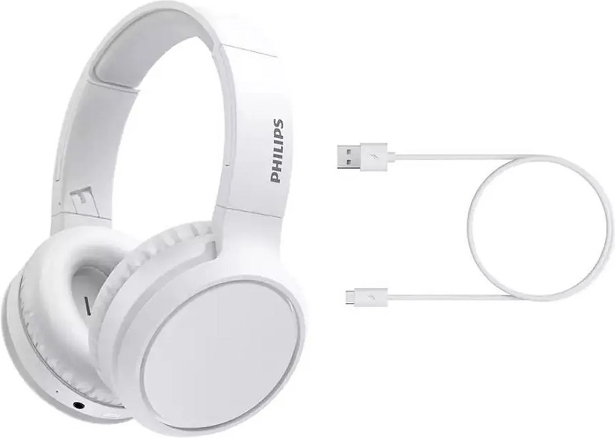 Philips TAH5205 Bluetooth Over-ear Koptelefoon - Wit