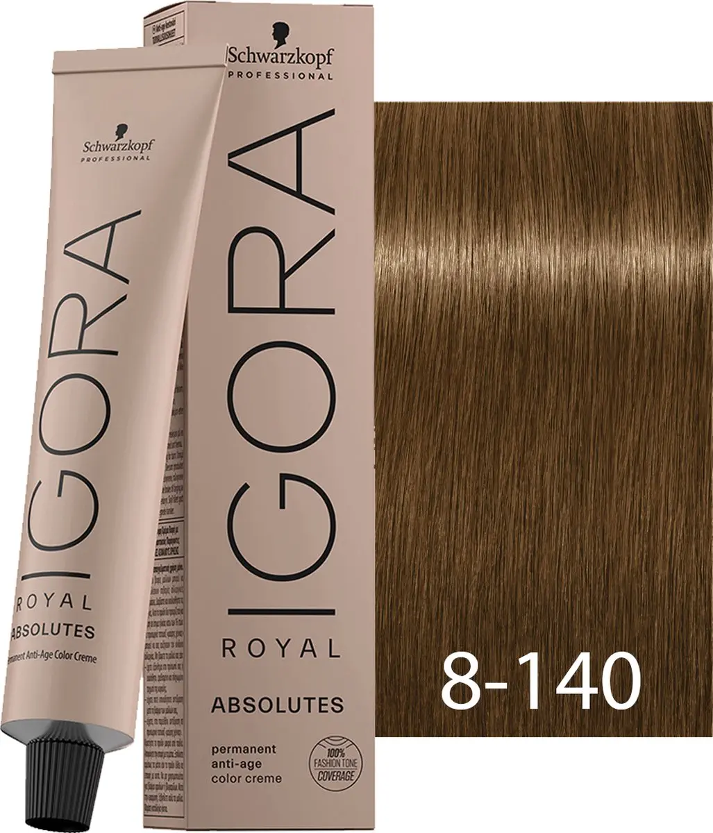 Schwarzkopf Igora Royal Absolutes 8-140 Permanent Haarkleur 60ml