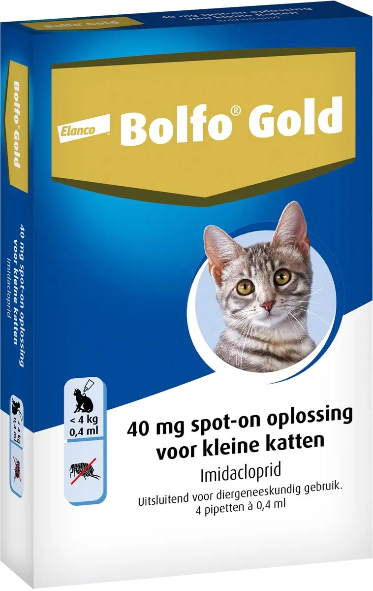 Bolfo Elanco Vlooiendruppels Kat