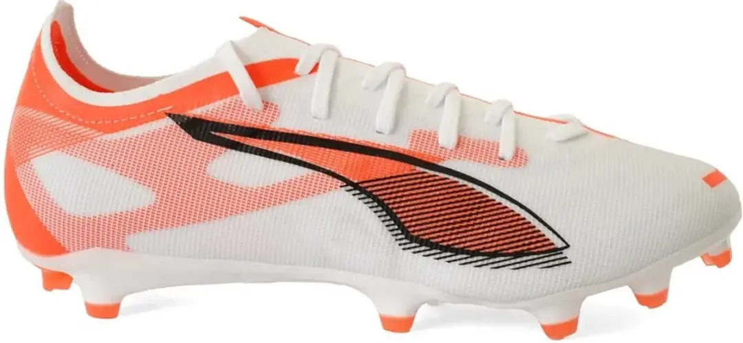 PUMA Ultra 5 Match FG/AG Sportschoenen - 45 - Wit/Zwart/Rood