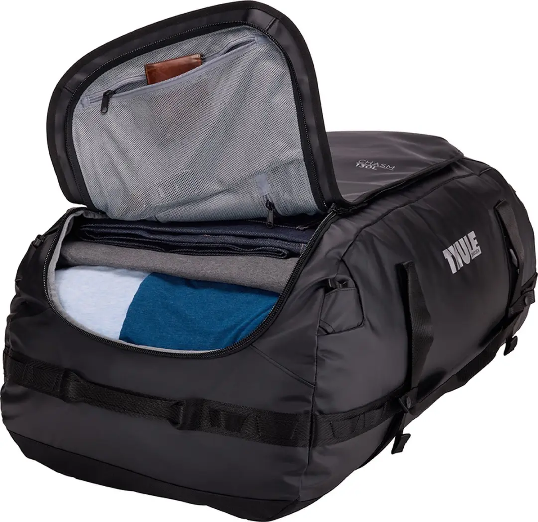 Thule Chasm 130 Reistas - 130L - 2 Wielen - Zwart - afbeelding 2 van 6