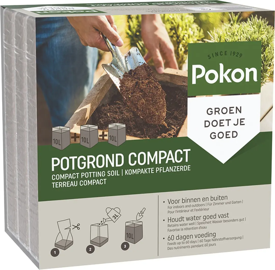 Pokon Kokos Potgrond Compact 30L