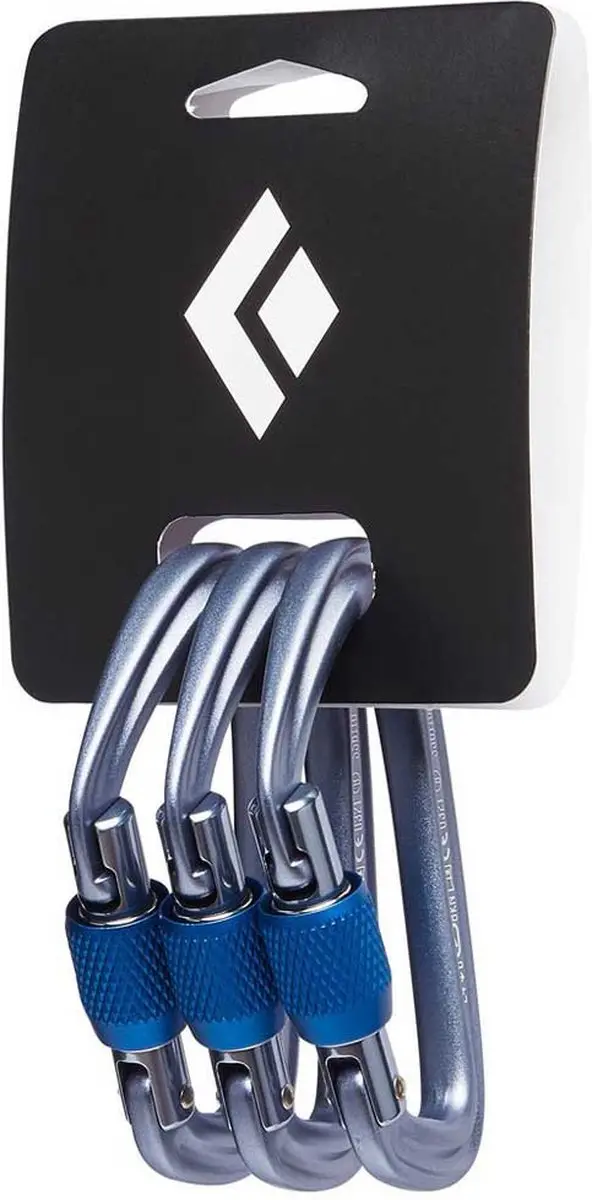 Black Diamond HotForge Screwgate Karabiners