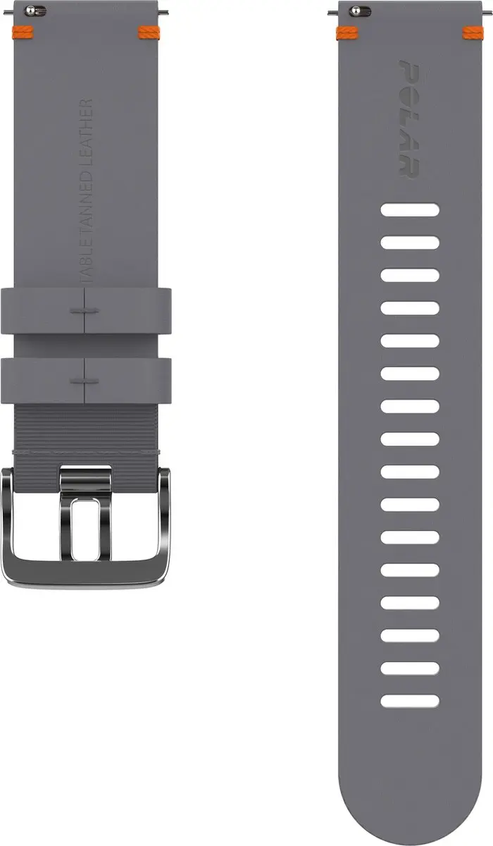Polar Horlogebandje 22mm Leder