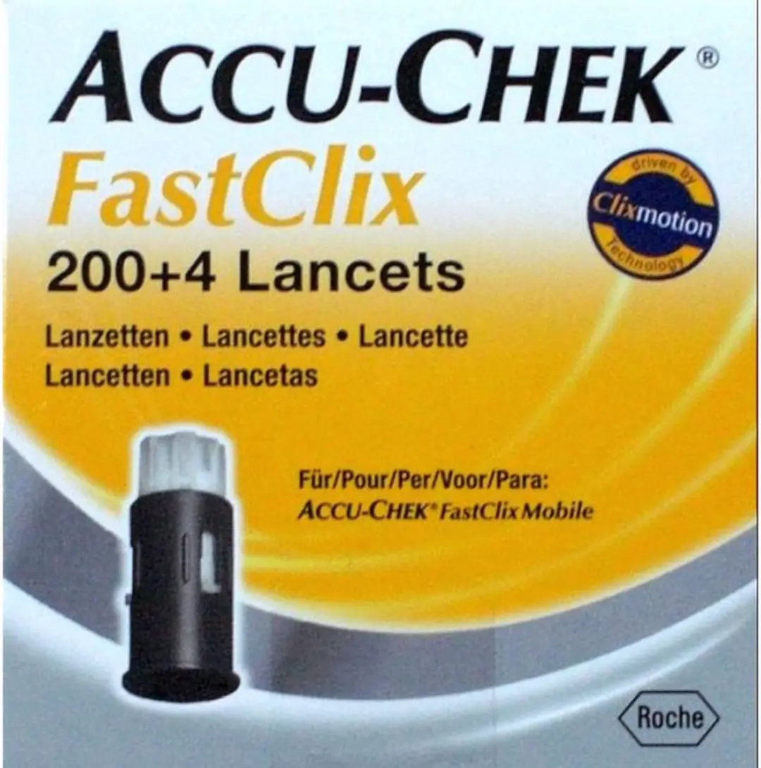 Roche Accu-Chek Fastclix Lancetten - 204 Stuks - afbeelding 5 van 6