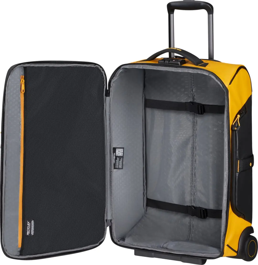 Samsonite Ecodiver Spinner Duffle 55 Handbagage - 48L Geel - afbeelding 3 van 6