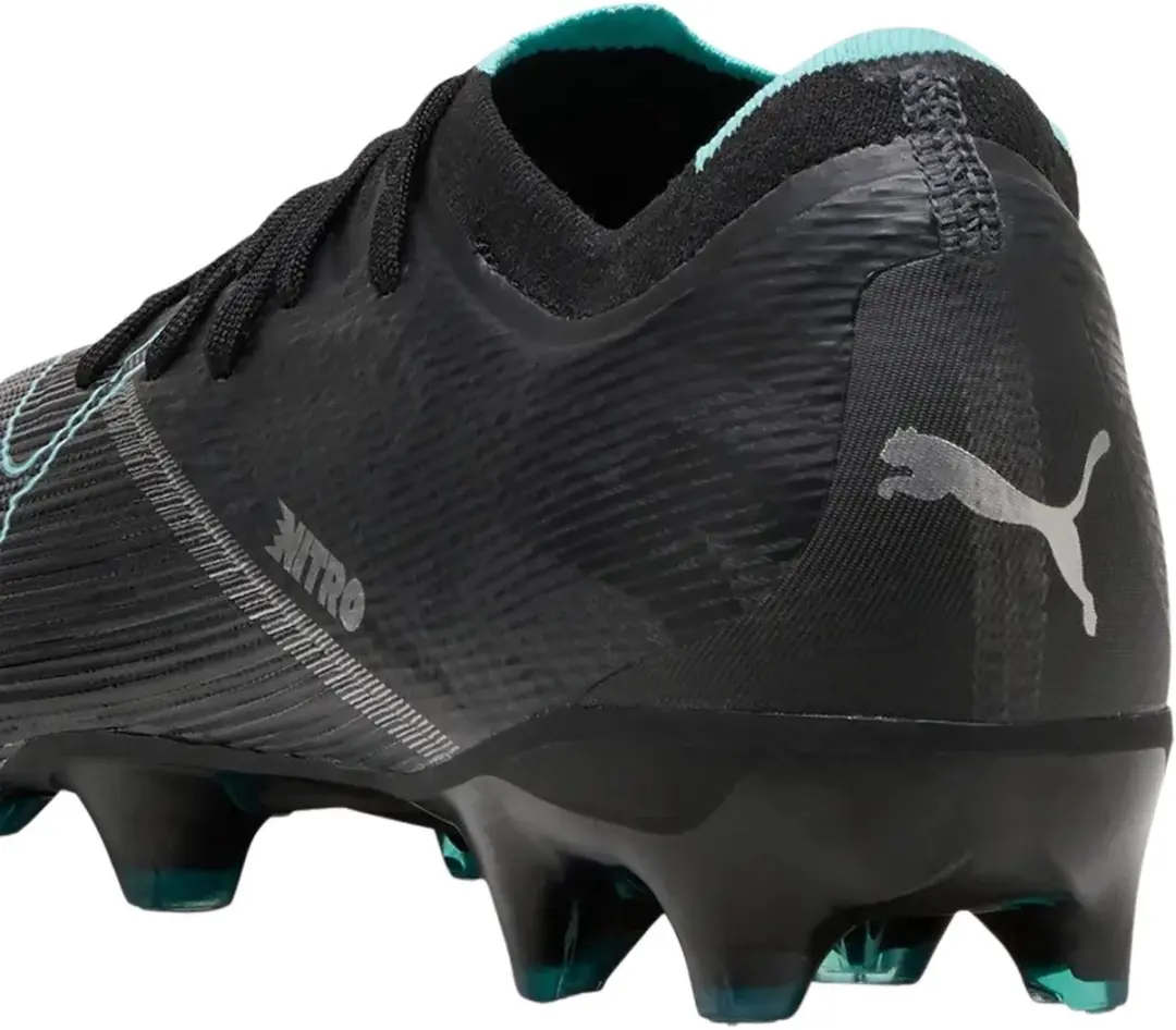 PUMA ULTRA NITRO 7 MATCH FG/AG Unisex Sportschoenen - PUMA Black-Intense Mint