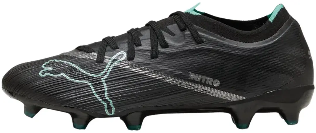PUMA ULTRA NITRO 7 MATCH FG/AG Unisex Sportschoenen - PUMA Black-Intense Mint