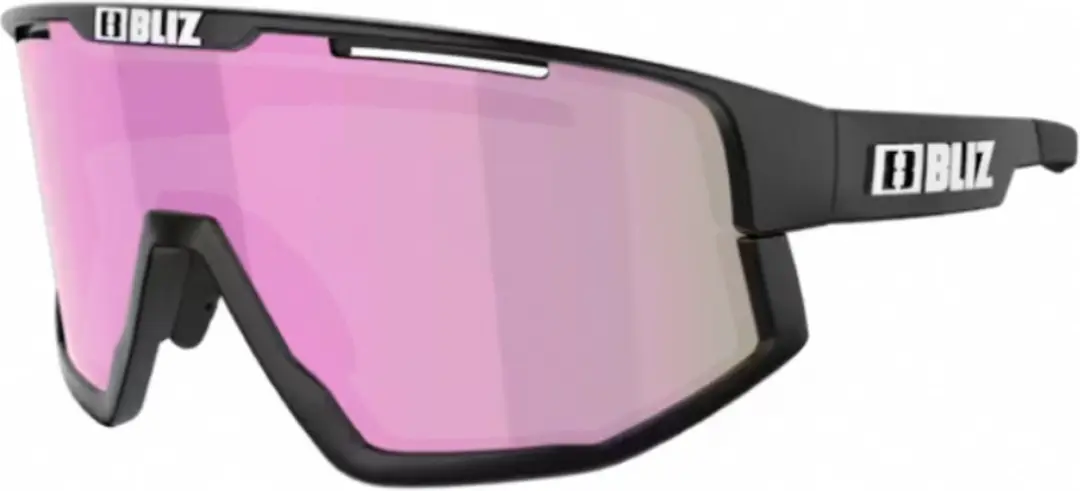 Bliz Fusion Small Sportbril OZB7013-01 - Matte Black/Brown & Rose Mirror - afbeelding 5 van 6