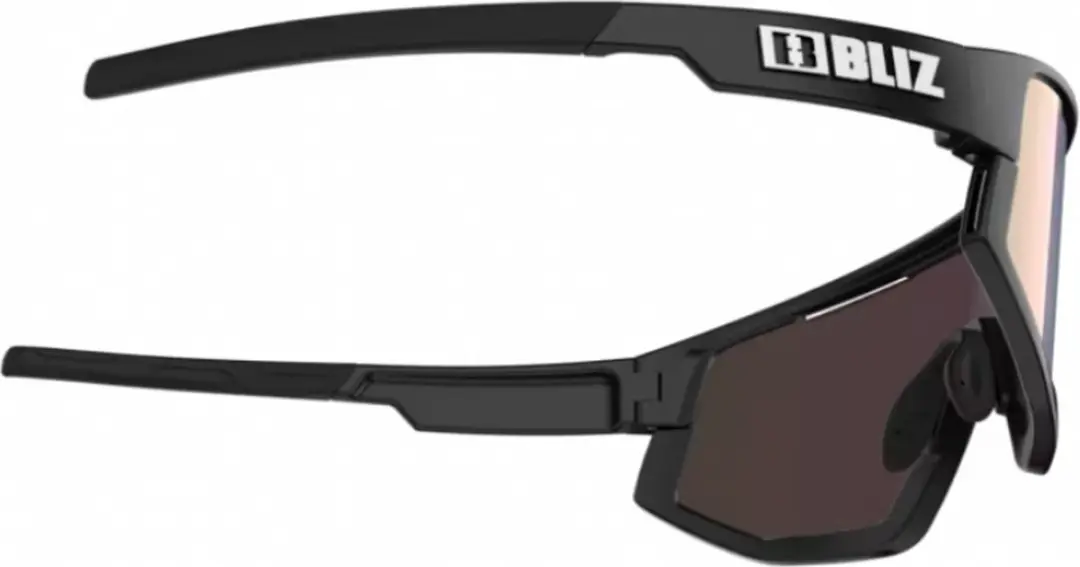 Bliz Fusion Small Sportbril OZB7013-01 - Matte Black/Brown & Rose Mirror - afbeelding 2 van 6