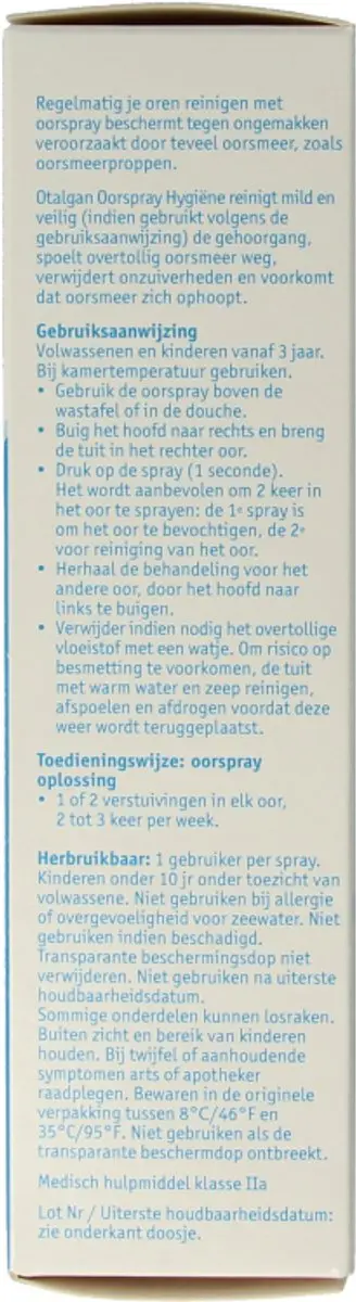 Otalgan Oorspray 50ml - afbeelding 2 van 6