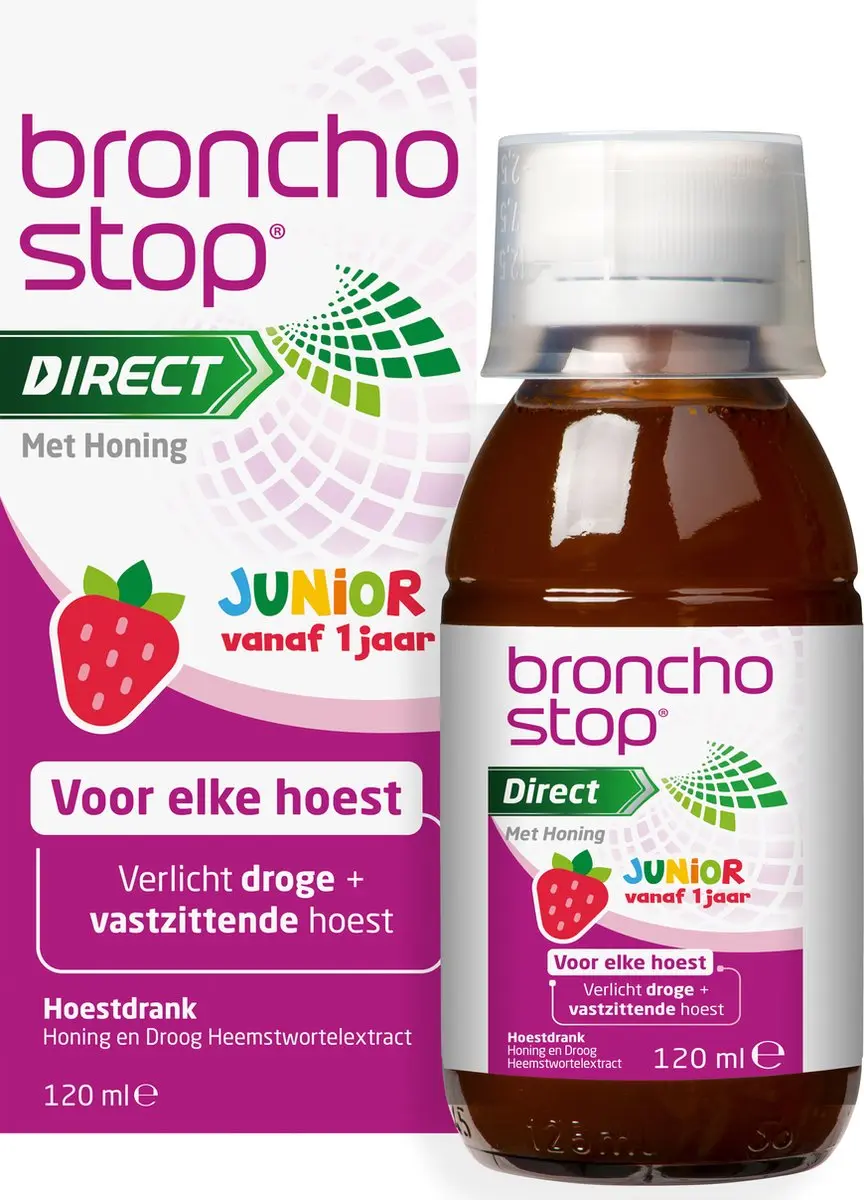 Bronchostop Direct Junior Hoestdrank 120ml