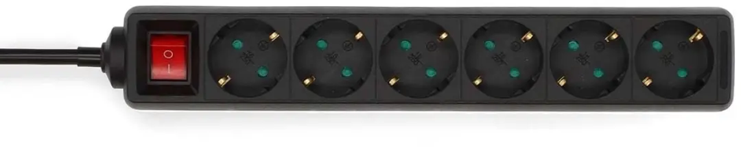 Nedis Stekkerdoos 6-wegs 3680W