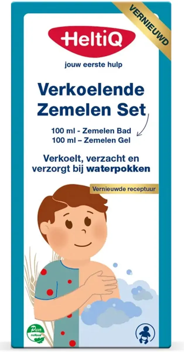 HeltiQ Verkoelende Zemelen Set 2x100ml