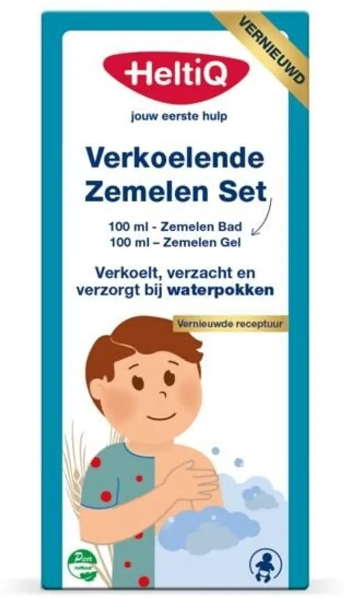 HeltiQ Verkoelende Zemelen Set 2x100ml