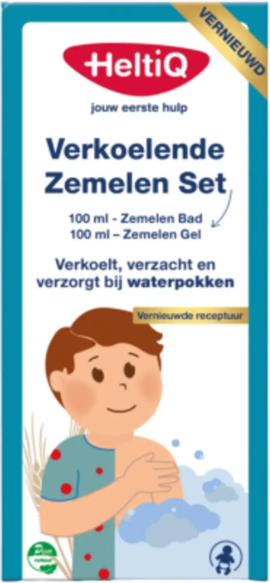 HeltiQ Verkoelende Zemelen Set 2x100ml
