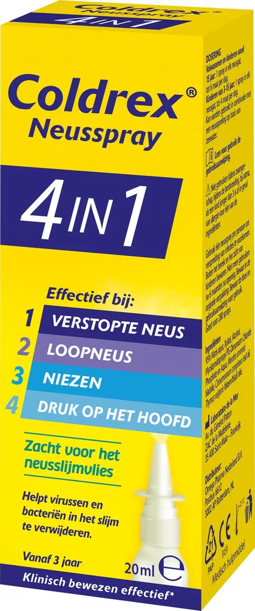 Coldrex 4-in-1 Neusspray 20ml