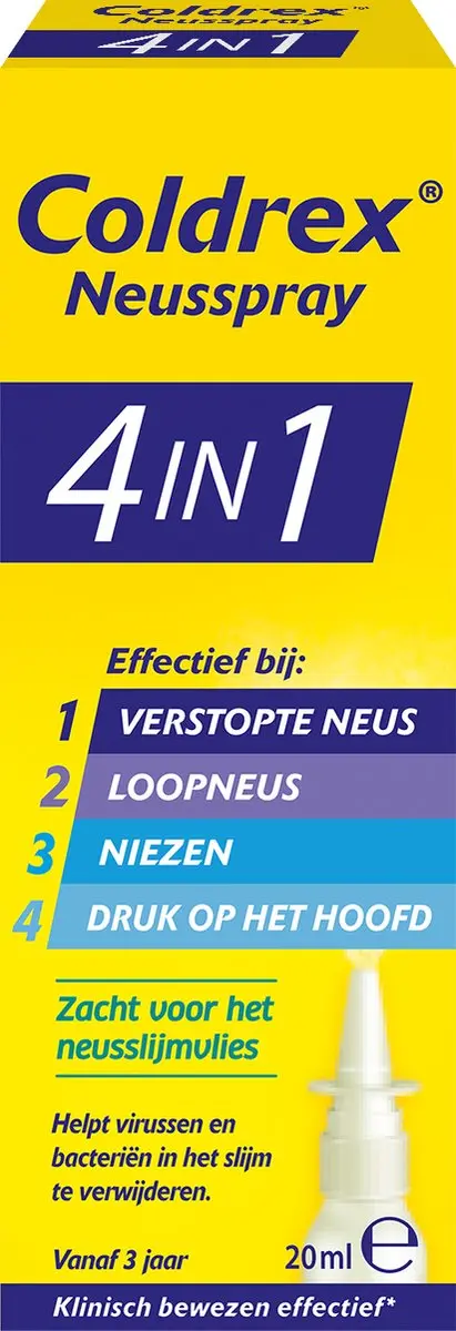 Coldrex 4-in-1 Neusspray 20ml