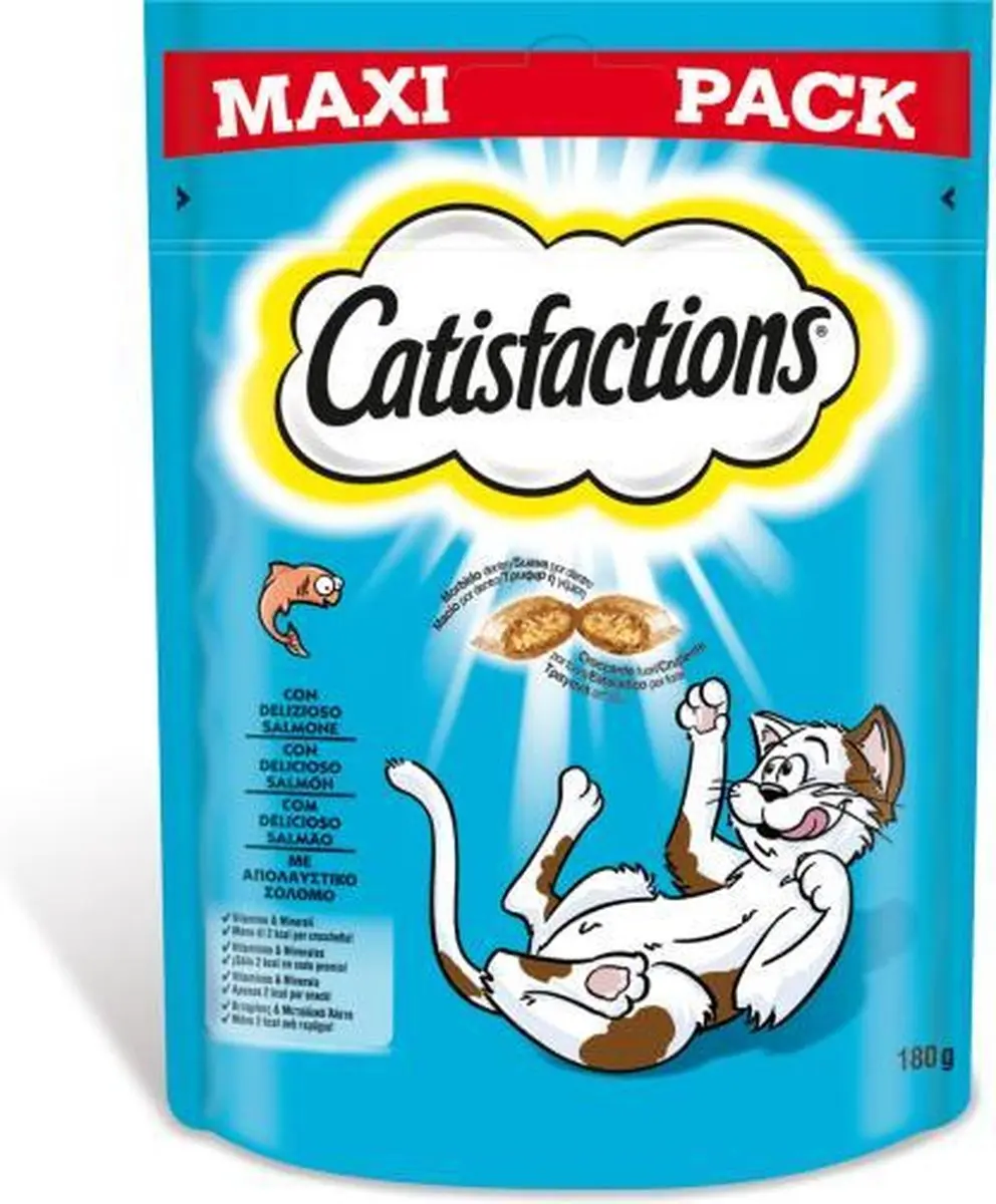 Catisfaction Kattensnoepjes Zalm - 180g