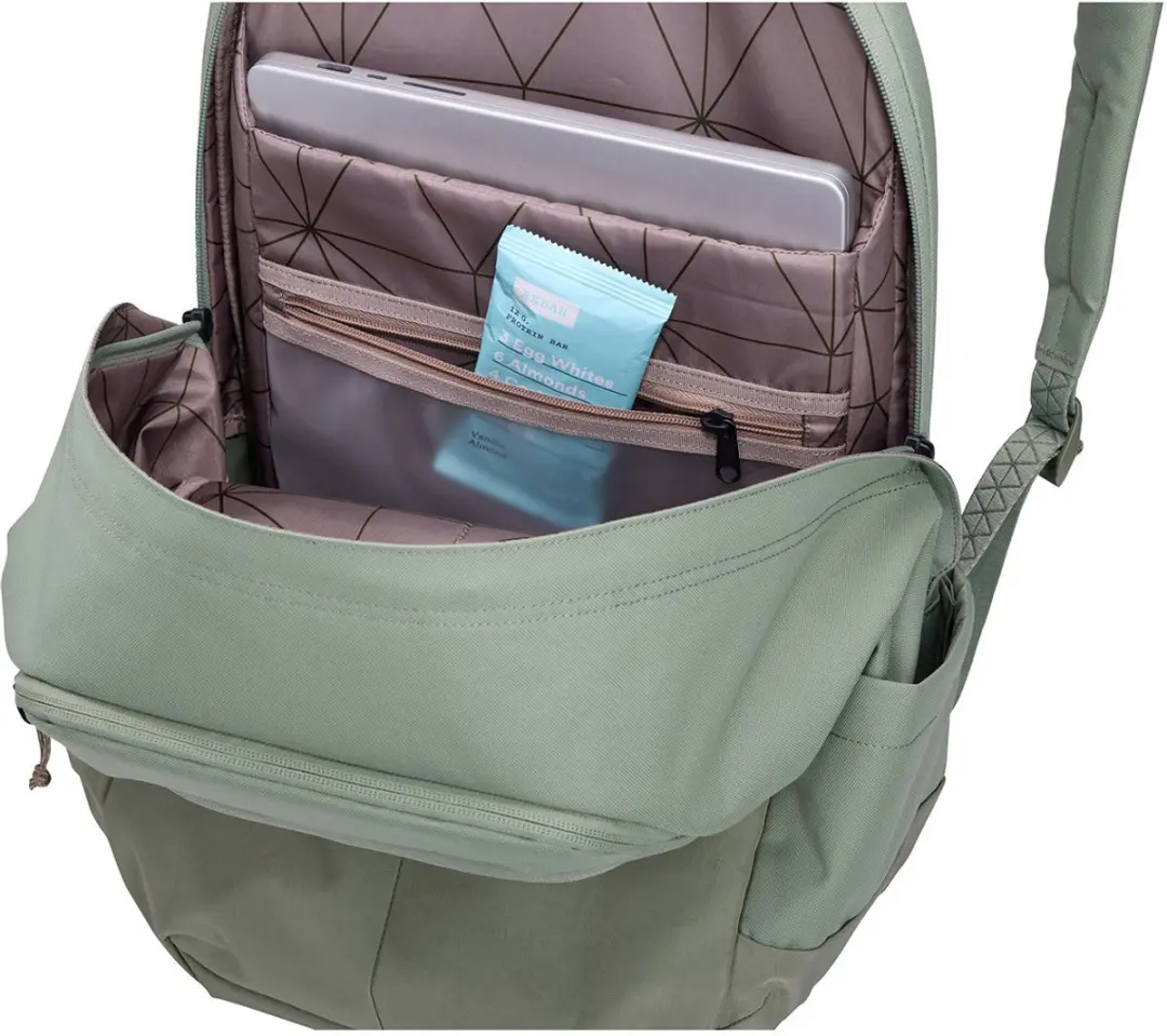Thule Exeo Backpack 28L Rugzak - 11 inch Laptopvak - 8 Vakken - Groene - afbeelding 6 van 6