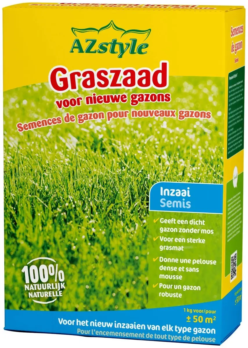 ECOstyle AZstyle Graszaad Inzaai 1KG